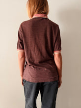 faded Maroon Polo Tee