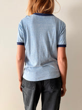 70s soft Blue Ringer Tee