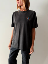 Faded Black Rainbow Earth Tee