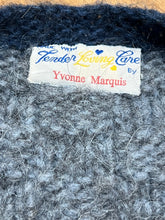 Handknit Blue Sweater Vest