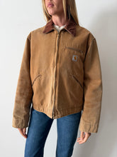 90s Tan Carhartt Insulated Detroit Jacket