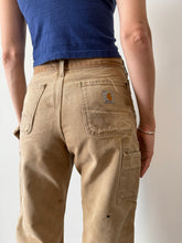 Thrashed Tan Carhartts 29w