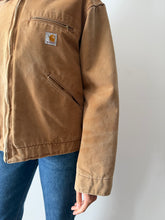 90s Tan Carhartt Insulated Detroit Jacket