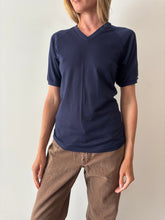 Mesh V-Neck Tee