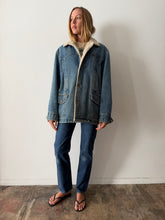 70s Lee Denim Sherpa Ranch Jacket