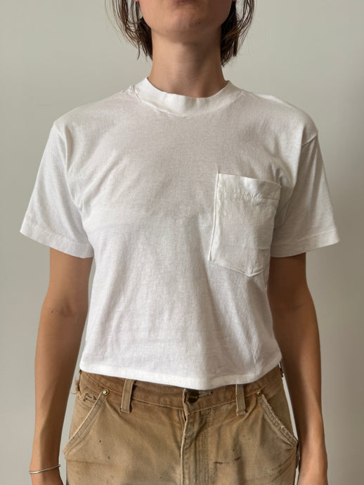 Cropped Pocket Tee