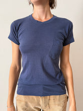 Little Blue Pocket Tee
