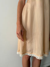 Thin Peach Slip Dress