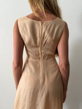 Thin Peach Slip Dress