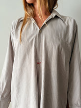 40s Woven Cotton Flannel Euro Grampa Shirt