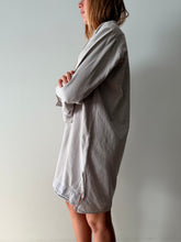 40s Woven Cotton Flannel Euro Grampa Shirt