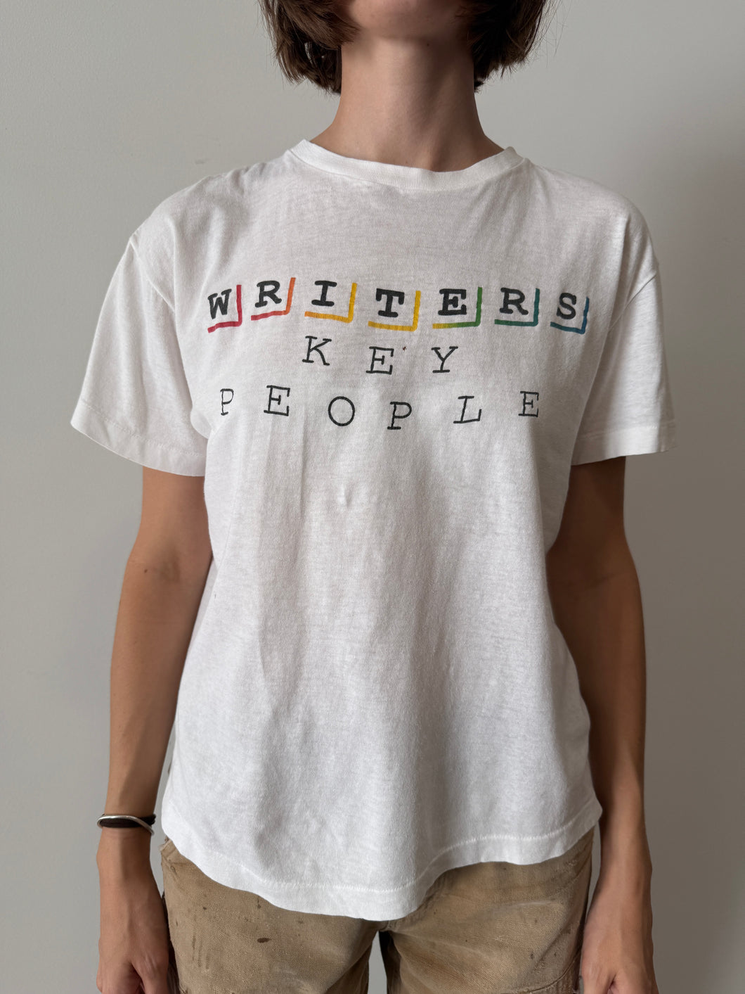 Writers Key People Tee