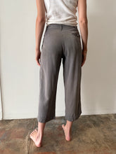 Grey Japanese Cropped Trousers