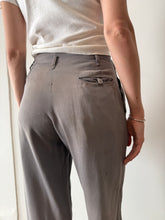 Grey Japanese Cropped Trousers