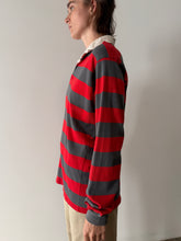 Lightweight Red Striped Rugby