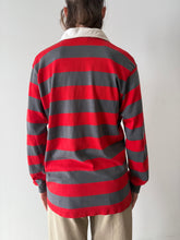Lightweight Red Striped Rugby