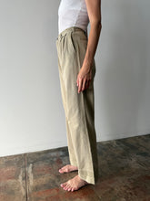 30s/40s Cotton Khaki Work Pants 27w