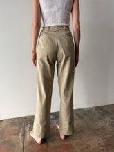 30s/40s Cotton Khaki Work Pants 27w