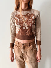 40s Cotton Little Ram Sweater