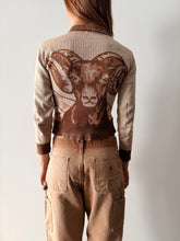 40s Cotton Little Ram Sweater