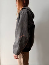 Faded Black Insulated Carhartt Jacket