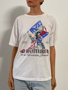 1989 Bicentenaire French Revolution tee