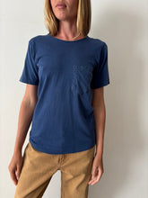 60s Blue Pocket Tee