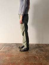 60s Faded Green US Army Pants 28w