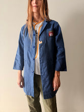 Deadstock French Belted Denim Work Jacket