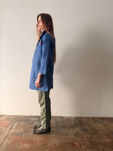 Deadstock French Belted Denim Work Jacket