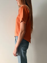 50s/60s Asymmetrical Collared Sweatshirt