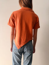 50s/60s Asymmetrical Collared Sweatshirt