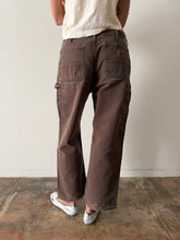 Brown Carhartt Work Pants 33w