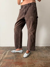 Brown Carhartt Work Pants 33w