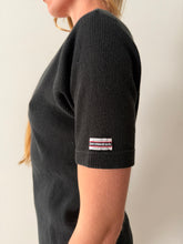 90s Levis Ribbed Black Henley Tee