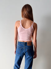 Antique Lil Pink Ribbed Tank