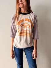 70s Lynyrd Skynyrd Whiskey Baseball Tee