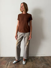 Brown Pocket Tee