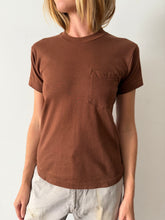 Brown Pocket Tee