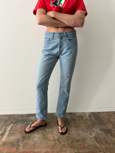 Light Wash USA 501 Levis Jeans 30w