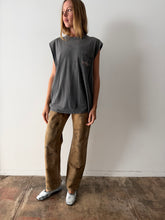 Faded Harley Davidson Cut Off Pocket Tee