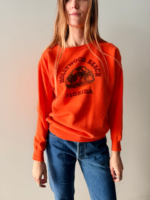 60s Hollywood Beach Florida Sweatshirt
