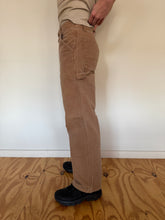 Tan Canvas Carhartt Work Pants 28w