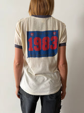 1983 Fire/Police Run Central Park Ringer Tee
