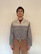 1950s 2-tone Gray Work Jacket