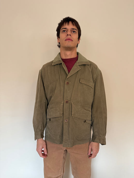 50s/60s French Boxy Hunting Jacket