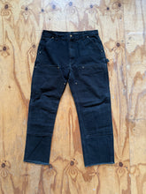 Black USA Double-Knee Carhartts 35x30