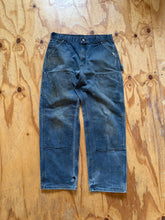 80s/90s Faded Teal Double-Knee Carhartts 33x31