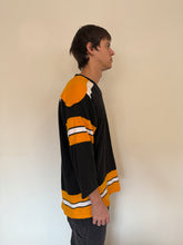 60s Black & Yellow Hockey Jersey
