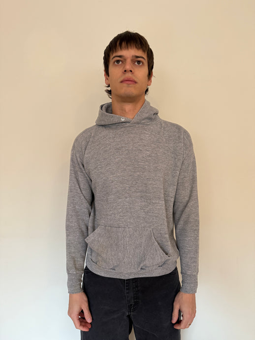 Boxy Heather Gray Hoodie
